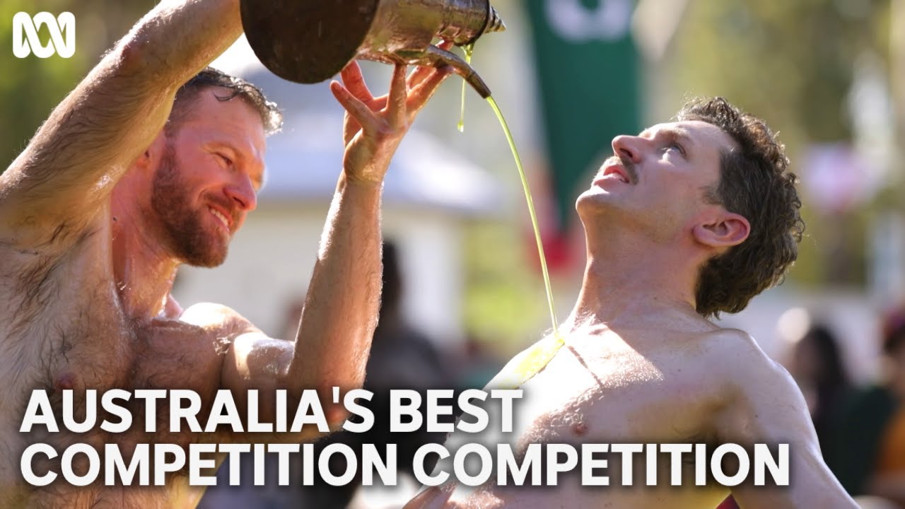 Oil Wrestling | Australia's Best Competition Competition | ABC TV + iview