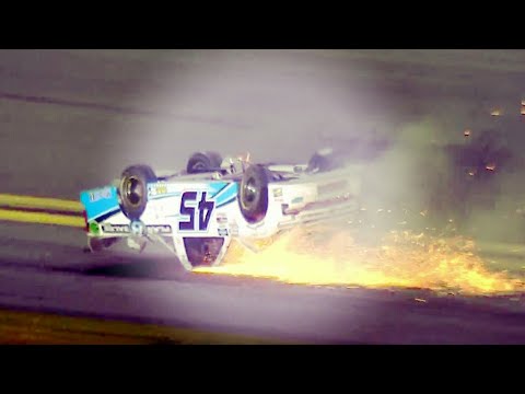 Wild NASCAR wreck at Daytona sends Ty Majeski for a ride | Gander Trucks