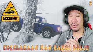 KECELAKAAN DAN BADAI SALJU - ACCIDENT Gameplay Indonesia #2 screenshot 5