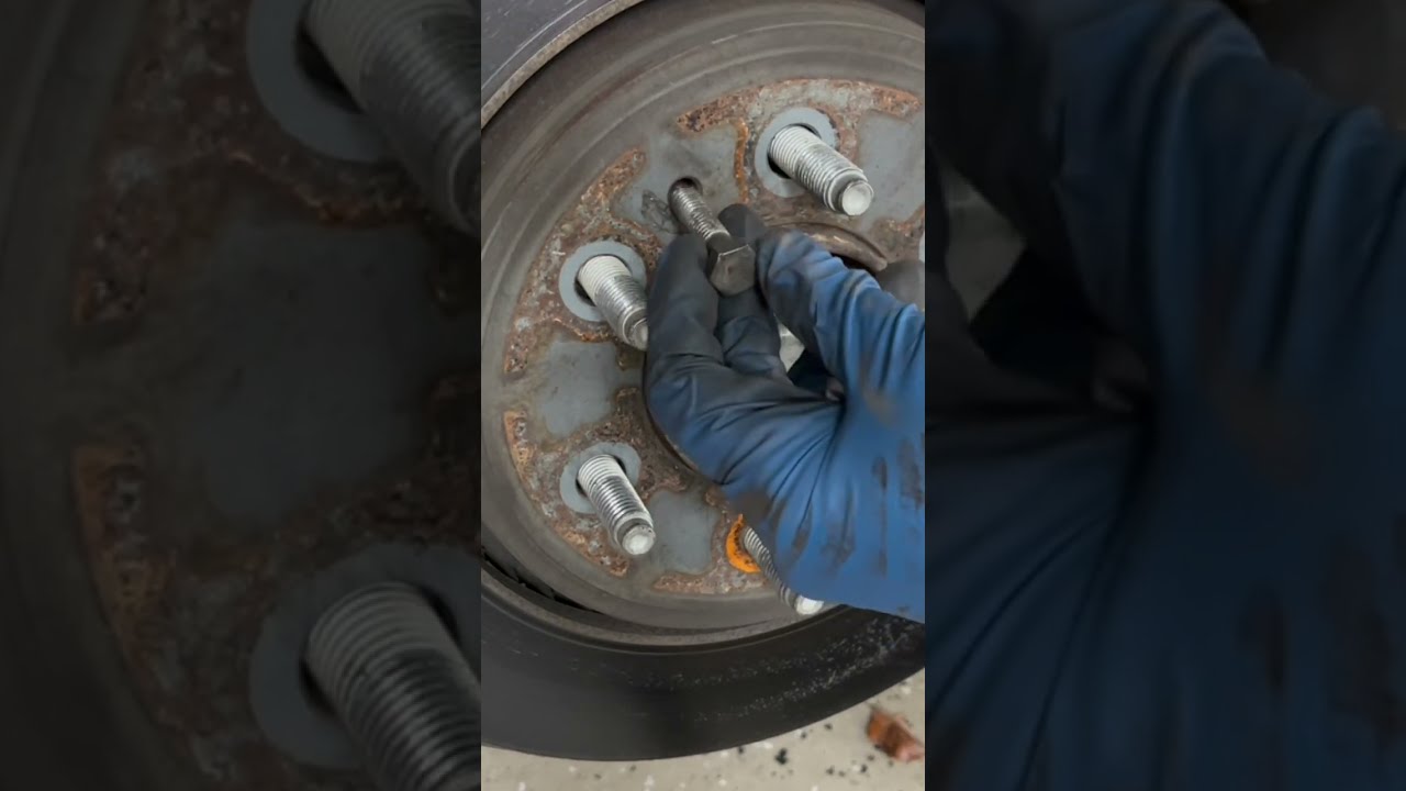 How To Remove A Stuck Brake Rotor