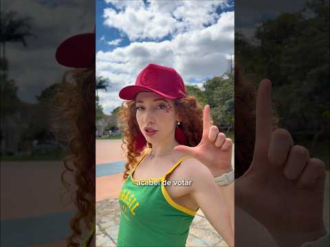 Já votou hoje? Eu sim! ⭐️