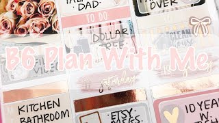 B6 Plan With Me / Sew Much Crafting Inserts / Feat Shop Jessica Hearts @twolittlebowbabies3729