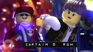 Captain D Rom In Full Moral Panic Lego Brickfilm