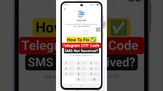 How To Fix Telegram "OTP" SMS Not Received Problem 2026 | Telegram Verification Code Not Receiving?