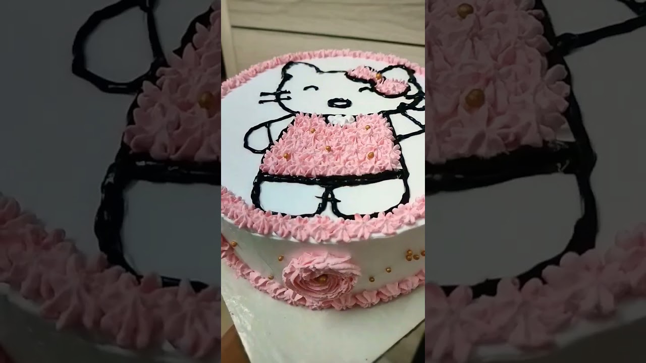 Hello kitty cake??😉 epdi senjan paklam.. 🤪 