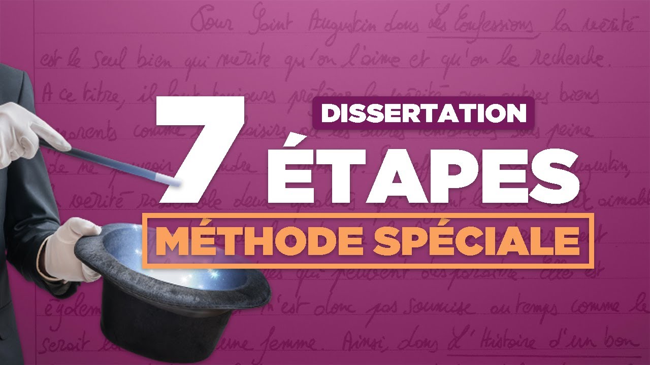 Ma méthode spéciale de dissertation pour la prépa et les concours (7 étapes)