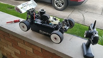 Hobao Hyper VS .30 Turbo Nitro New Servos and Power Switch