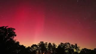 Northern Lights from Hardin County Illinois.