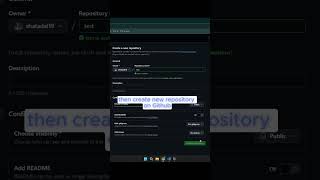 Upload Project from VS Code to GitHub in 30 Seconds 🚀 | GitHub Quick Tutorial #coding #shorts