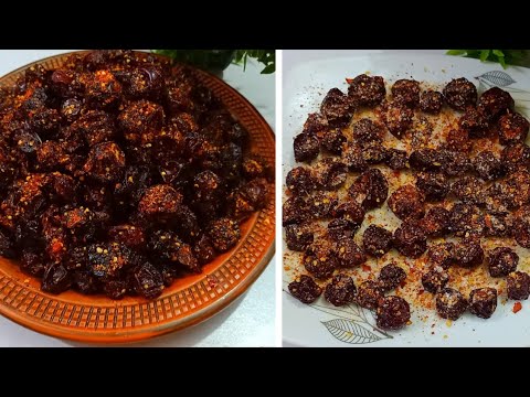 Cox's Bazar's famous dried plum spicy pickle//Barmis Dried Plum spicy Pickle Recipe//Plum pickle
