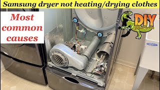 Samsung dryer not drying clothes  MOST COMMON Causes