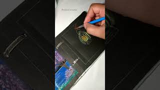 Painting little pieces of peace 🎨✨ #art #painting #drawing #trending