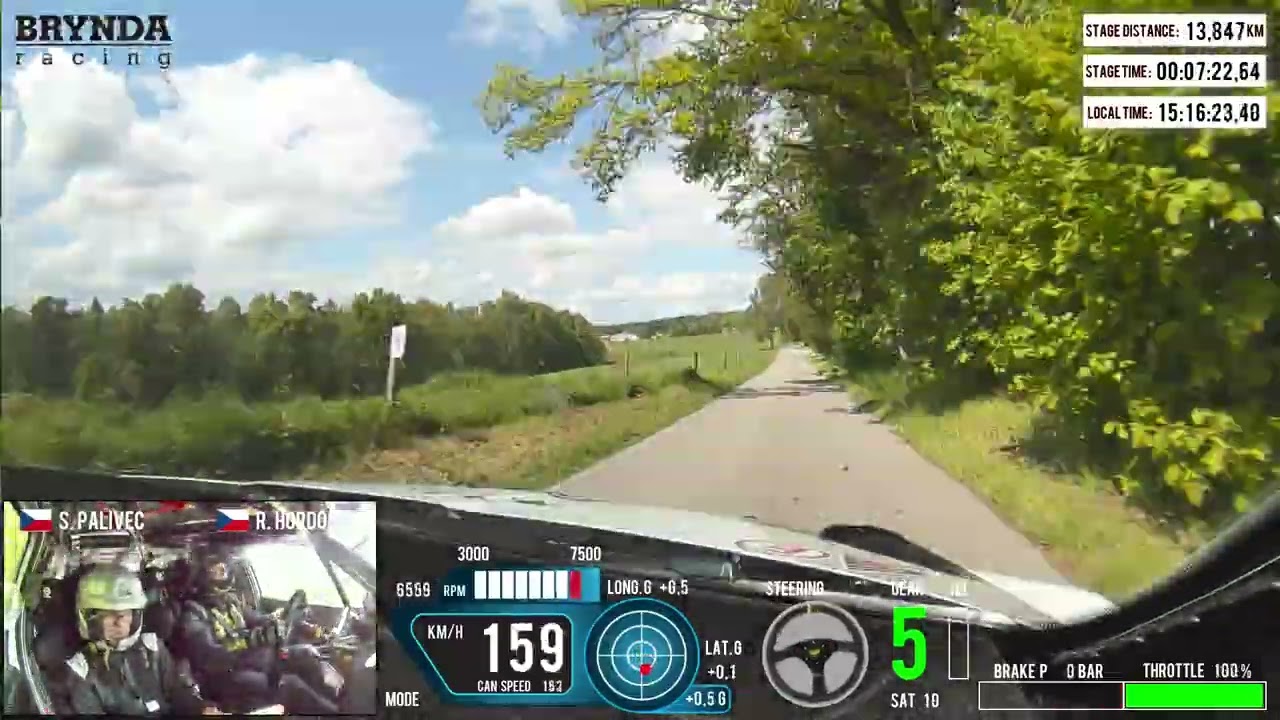 Bob 2025 Rally Český Krumlov RZ12 Malonty 2