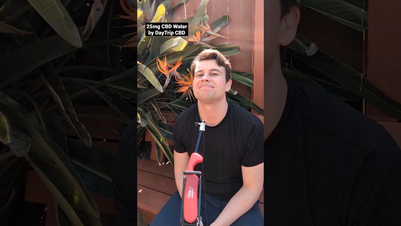 NEW FOODS - 25mg CBD water Taste Test 