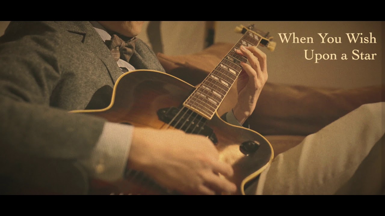 When you wish upon a star . solo jazz guitar - YouTube