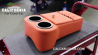Classic Consoles Low Rider Transmission Cupholder Console at California Car Cover