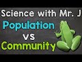 Populations and Communities in Pond Ecosystems
