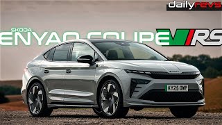 2026 Skoda Enyaq Coupe RS [ UK-Spec ] | Meteor Grey | Design Details !