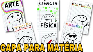 desenhos legais para fazer na capa do caderno