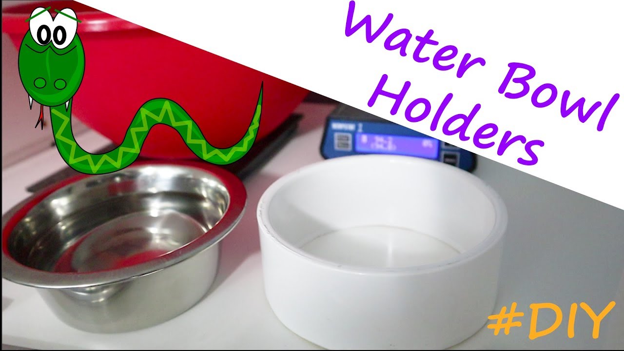 TALL DRINK OF WATER! DIY Water Bowl Holders Mixology 23 YouTube