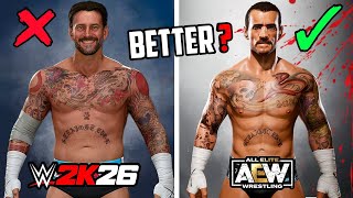 WWE 2K26 vs AEW Fight Forever – Which Wrestling Game Is More Brutal? 