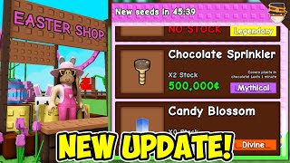 Grow a Garden EASTER EVENT! (EASTER SHOP, NEW PLANTS AND GEAR, AND MUCH MORE!!)