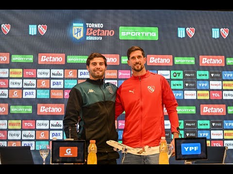 #ConferenciaLPF | Santiago Sosa y Rodrigo Rey en la previa del #ClásicoDeAvellaneda