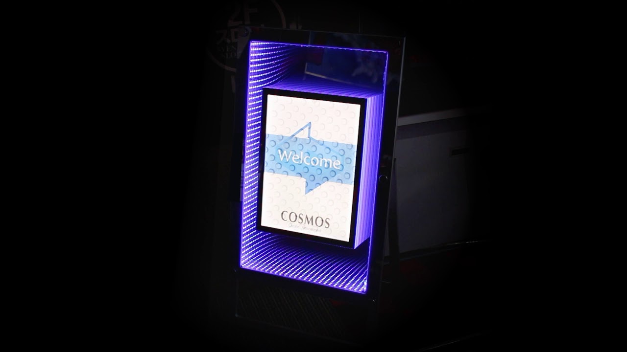 LEDブラックホールパネルスタンド | 店舗・イベント装飾・販促