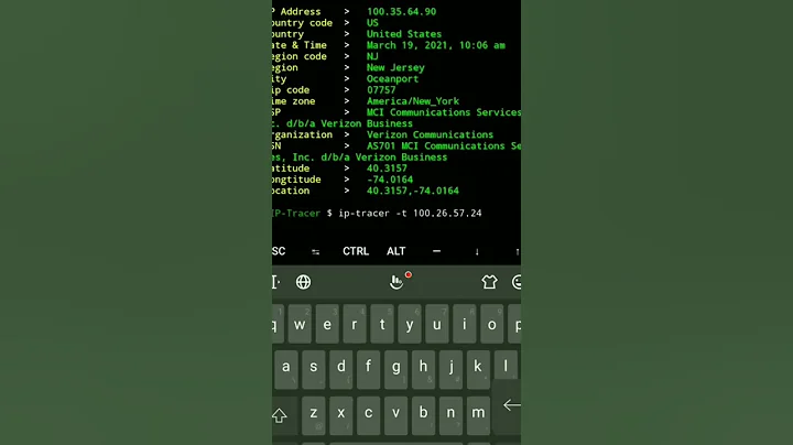 #shorts I IP Tracker In Termux #TeamFivexOfficials