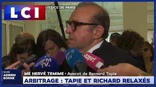 Arbitrage Tapie : relaxe générale