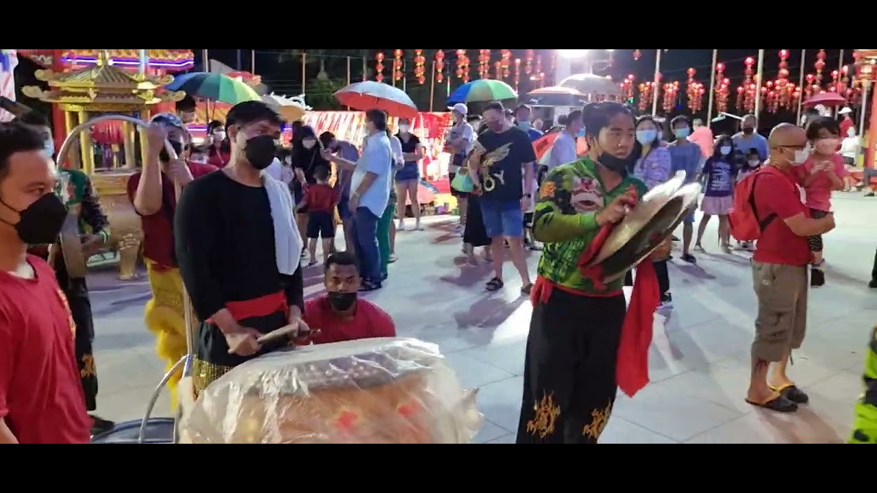 Peak Nam Tong Temple , KK - Lee Kiong Lion Dance Team Temple Blessing (6/2/22)