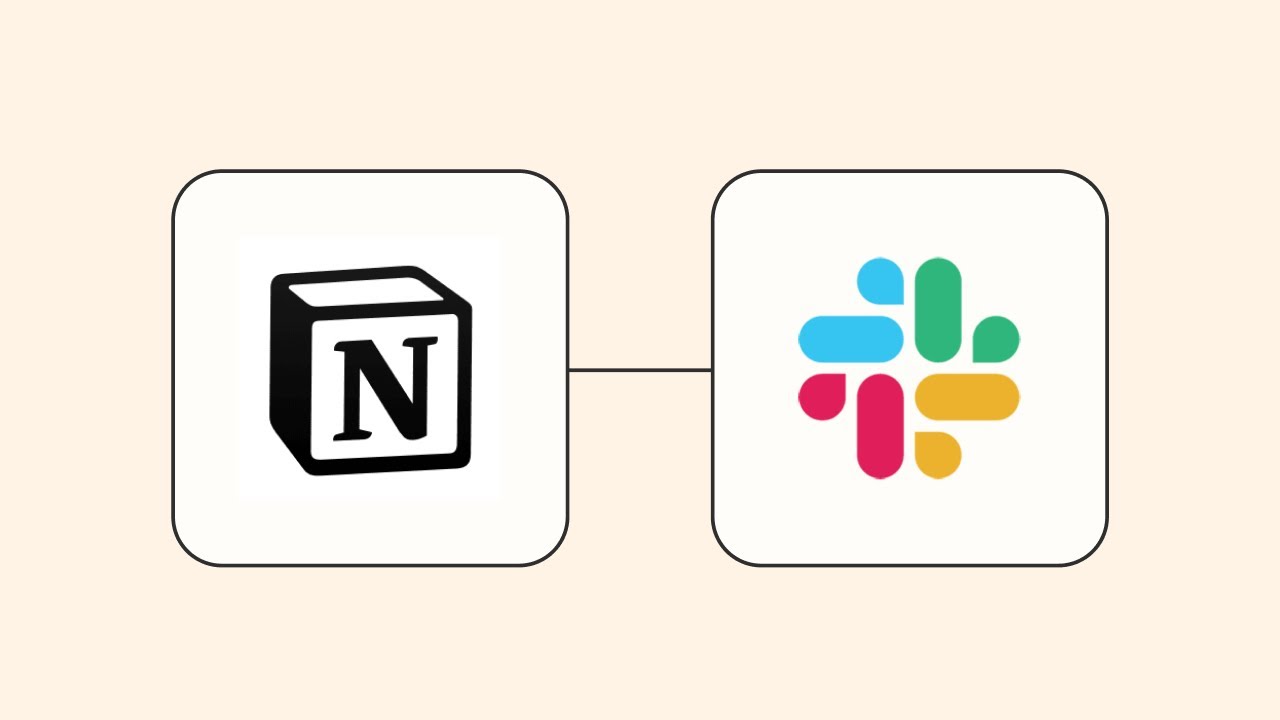 How to Connect Notion to Slack - Easy Integration Tutorial - YouTube