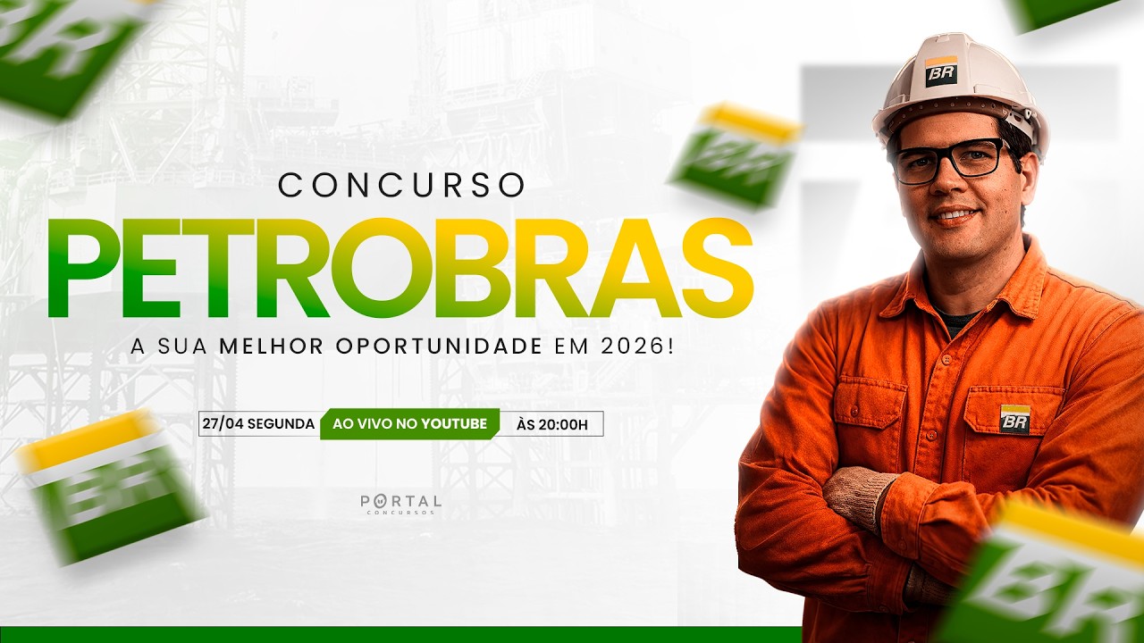 CONCURSO PETROBRAS: PLANEJAMENTO DE ESTUDOS + LANÇAMENTO DO CURSO
