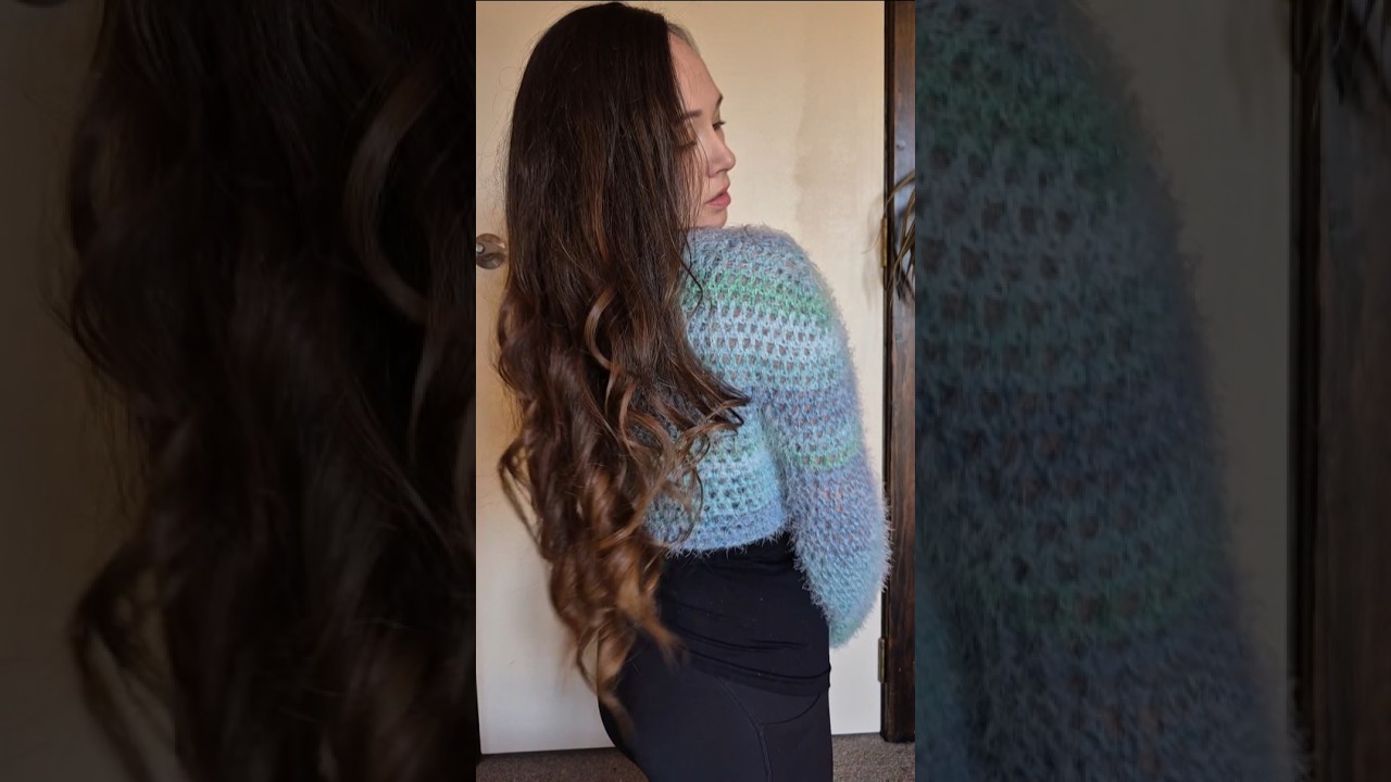 How I Crocheted my First Jumper 🧶 