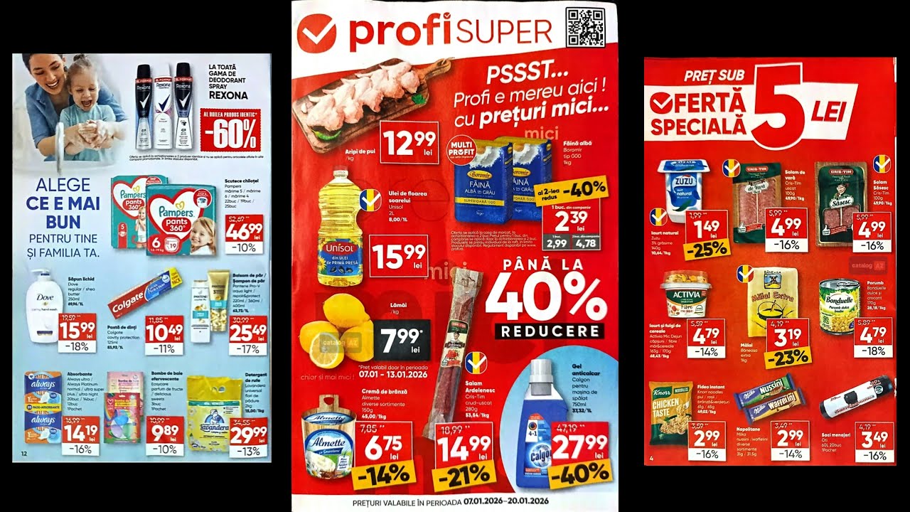 Profi Pliant Postal din 7 Ianuarie 2026 - Oferta 07.01 - 20.01.2026