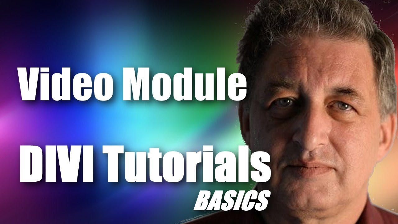 #25 DIVI Theme Tutorial for Beginners -  DIVI Video Module