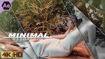 Minimal Slideshow - Free Download After Effects Templates