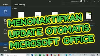 How to Disable Automatic Updates in Microsoft Office - Like Excel, PowerPoint, Word & OneNote