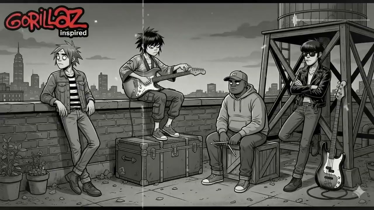 Gorillaz Lost Album This Playlist Sounds Like a Gorillaz - Ai Remix