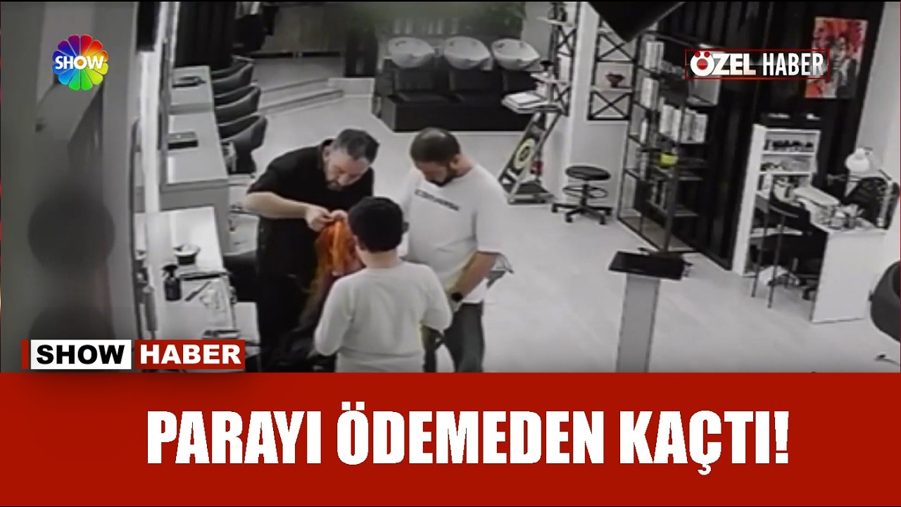 Kaynak saç taktırdı, saçını boyattı ve kaçtı!