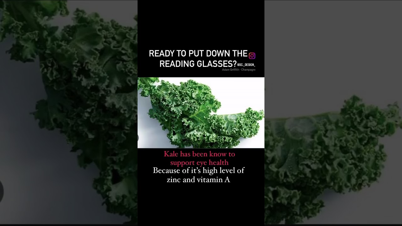 Studies also show that kale can support a healthy nights sleep