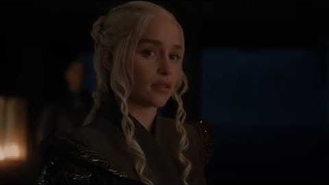 Queen Daenerys speaks with Varys about loyalty - Season 7