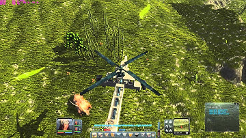 Planet Explorers  (Alpha 0.82) -  First Base and taking a Heli hunting