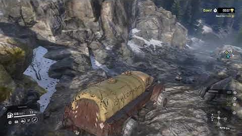 SnowRunner Contest: Down! (Gold Finish) - Flooded Foothills Yukon