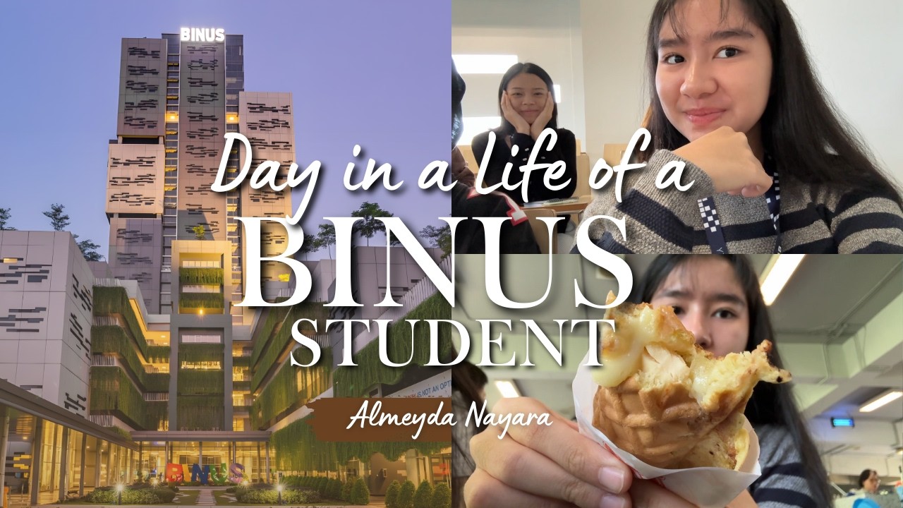 A Day in My Life as a BINUS Student 🎓 | Sehari Kuliah di BINUS Alam Sutera!