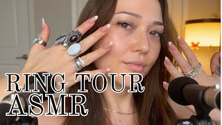 Clicky clacky ring tour | ASMR | New mic!