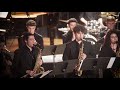 Concert du grand ensemble de saxophones cuivres et percussions direction dylan corlay