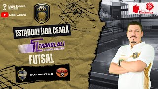 Estadual Liga Ceará Translali de Futsal 2026: #83Salmito x Futsal Brasil - Quarentão