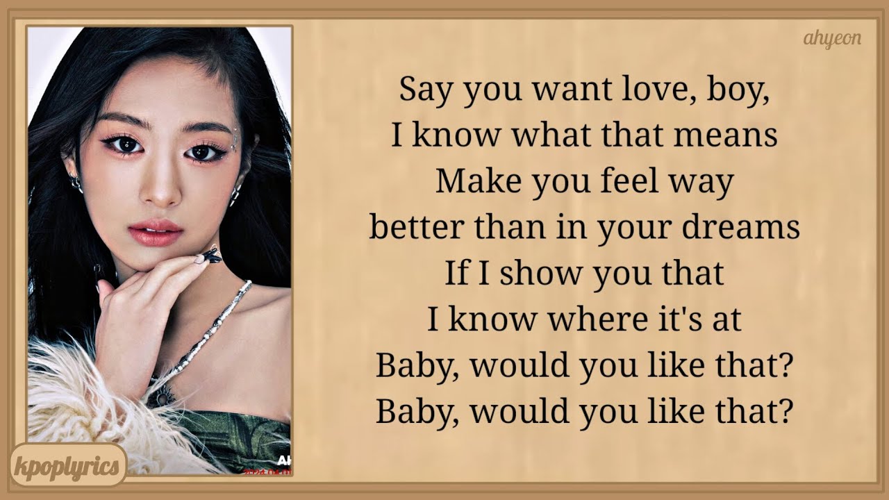 BABYMONSTER LIKE THAT Lyrics