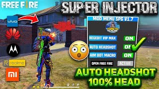 Free Fire Injector V4 100% Antiban Vip Injector | Regedit Vip | Auto Headshot App | Macro screenshot 5